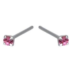 Piercing Circón Rosa Francia 1.5 mm Piercing