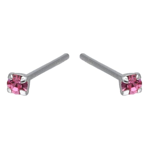 Piercing Circón Rosa Francia 1.5 mm Piercing