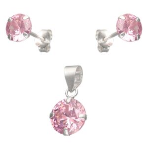 Conjunto Circón Rosa Francia
