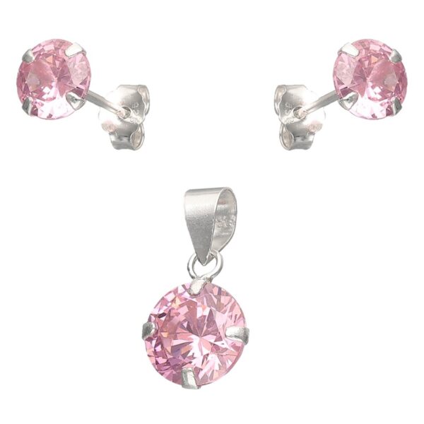 Conjunto Circón Rosa Francia