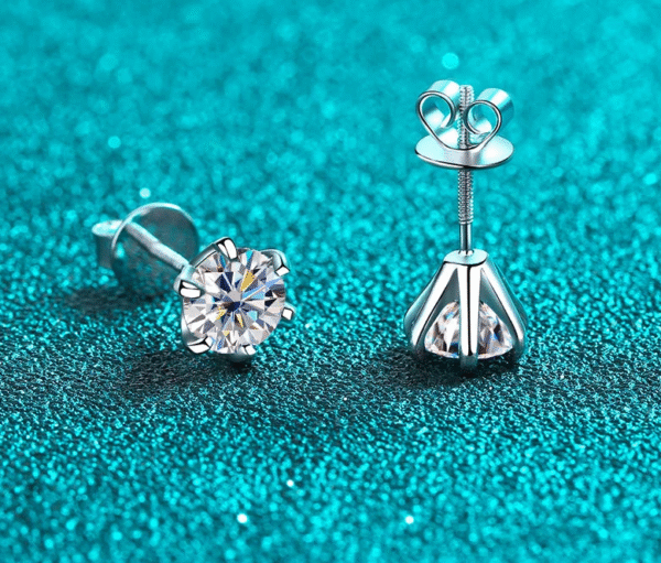Pendientes de Plata 925 con circon