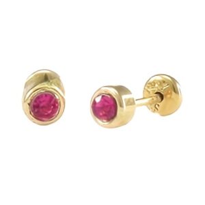 "Aro abridor con punto de luz rosado y baño de oro rosado 18k,