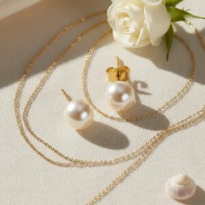 Aros de oro laminado
